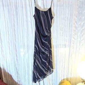 Charlotte Russe Asymmetrical Black and White Cocktail Dress